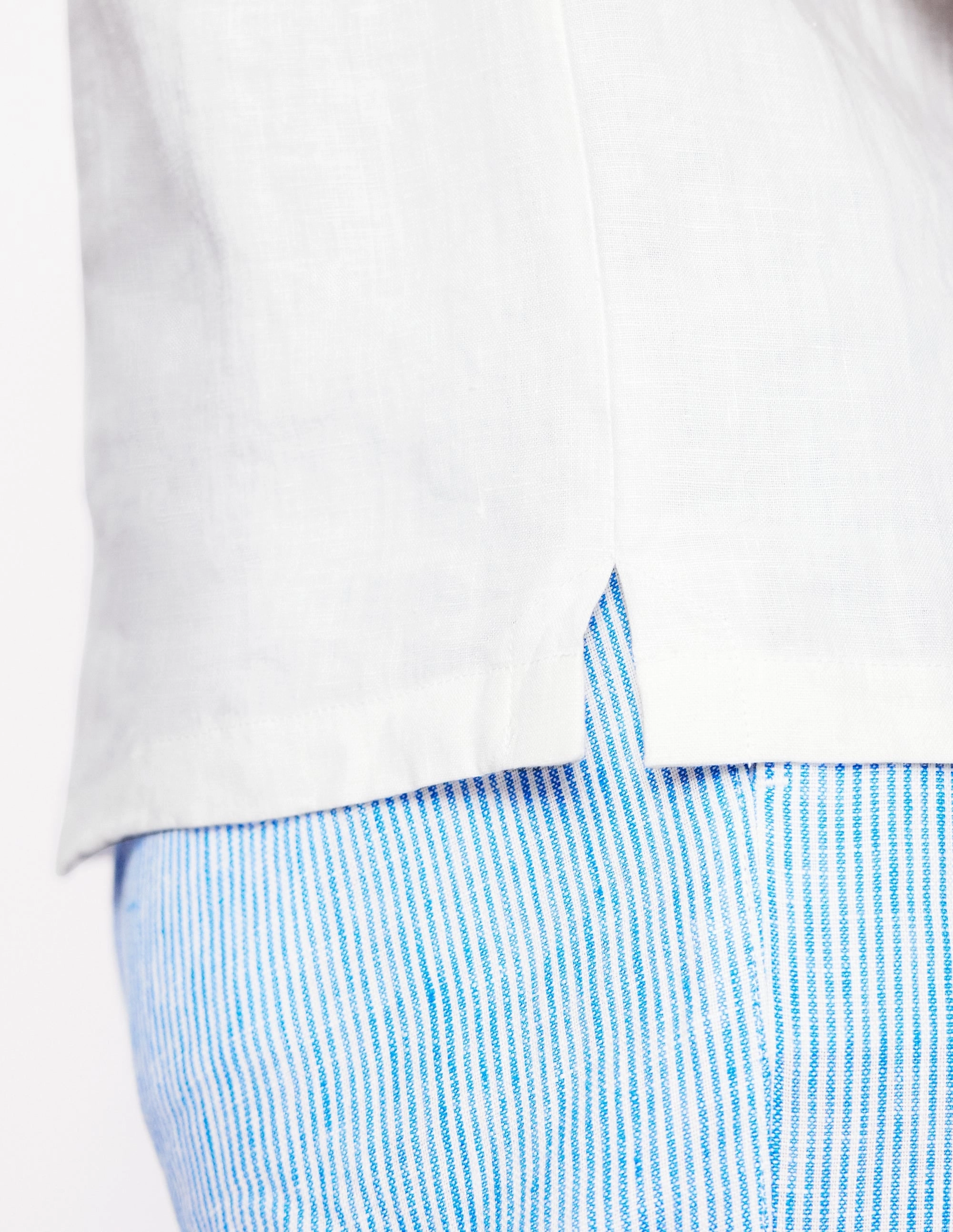 Linen Shell Top-White Outdoor Apparel