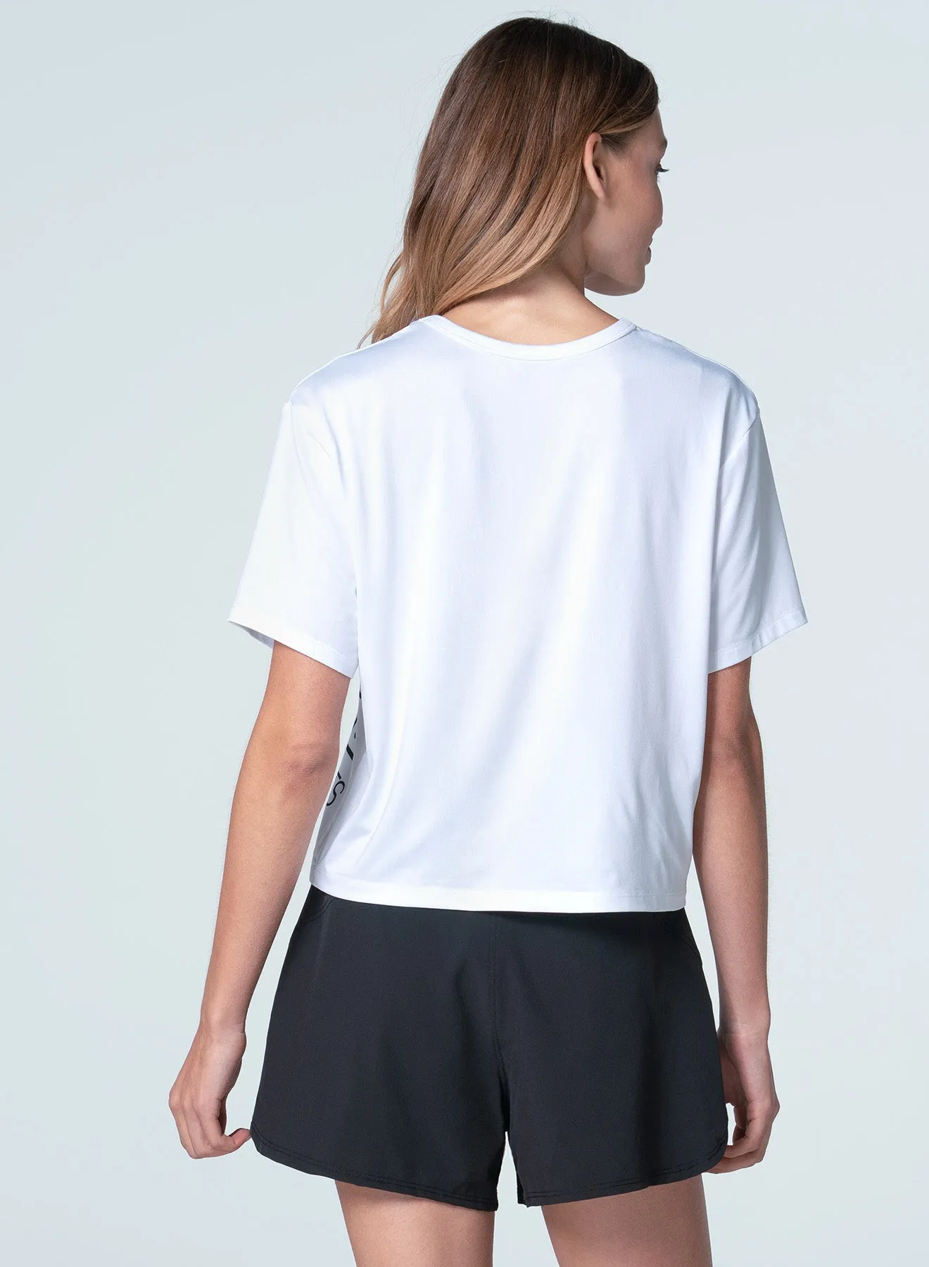 Zero Waste Cut Pattern Elasticated Hem Live Life With Love Short Sleeve