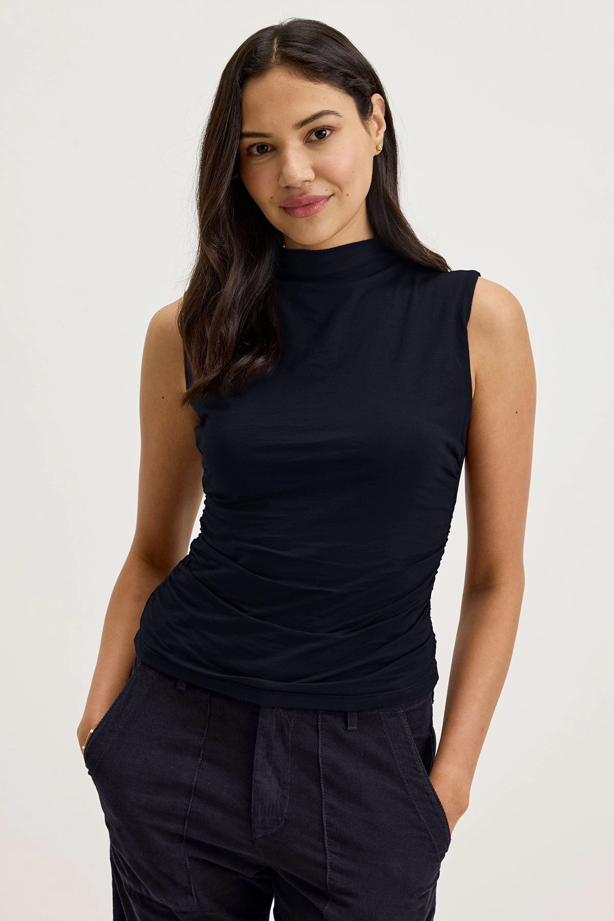 MidweightKnit MicrofiberTech Madeline Tank Top in Mallard