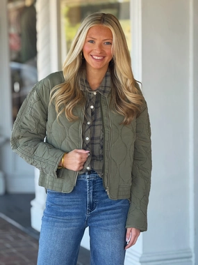 Trendy Look FrictionResistant Fabric Dear John Maverick Jacket in Vetiver