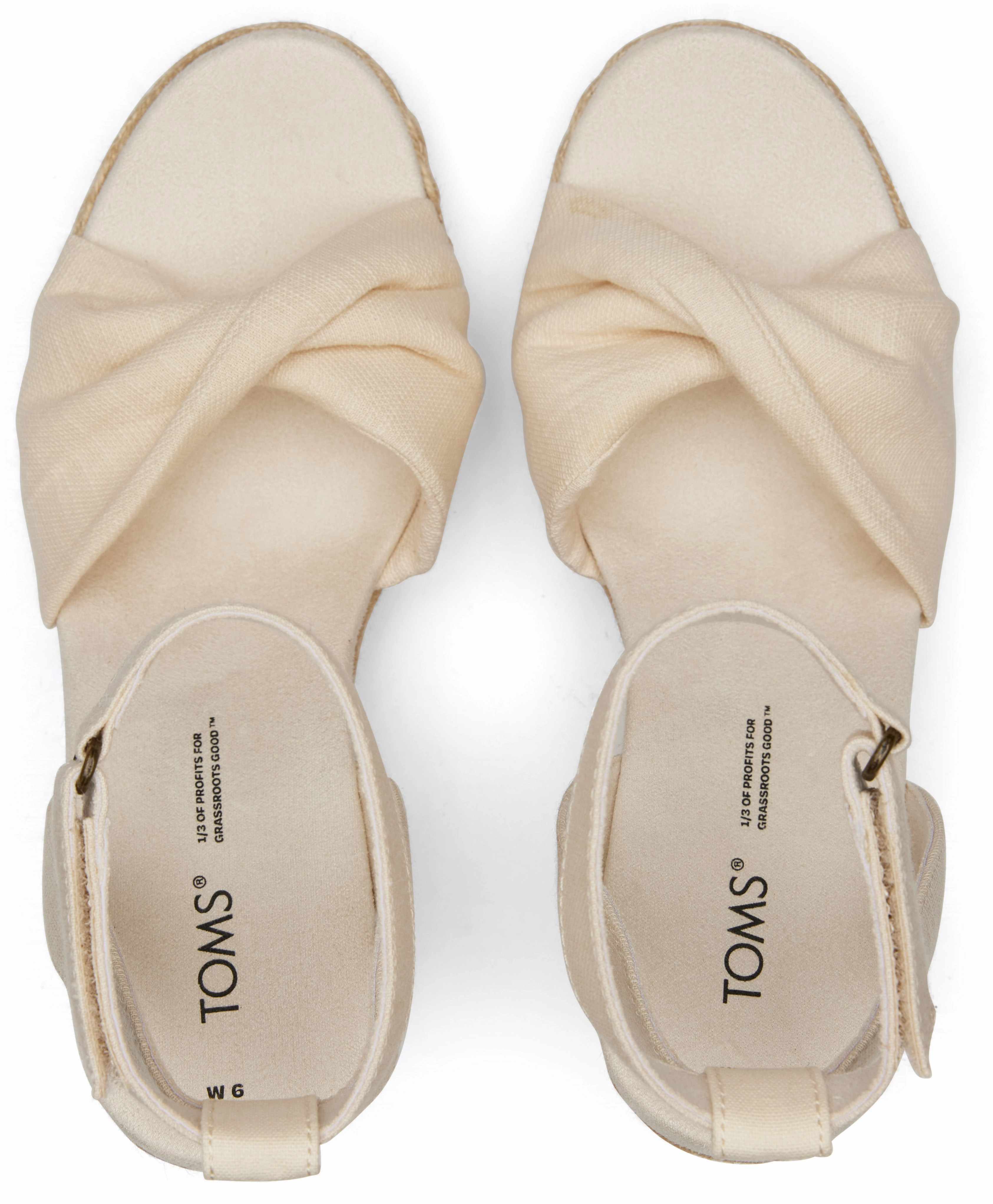 Marisela Wedge Sandal - Natural