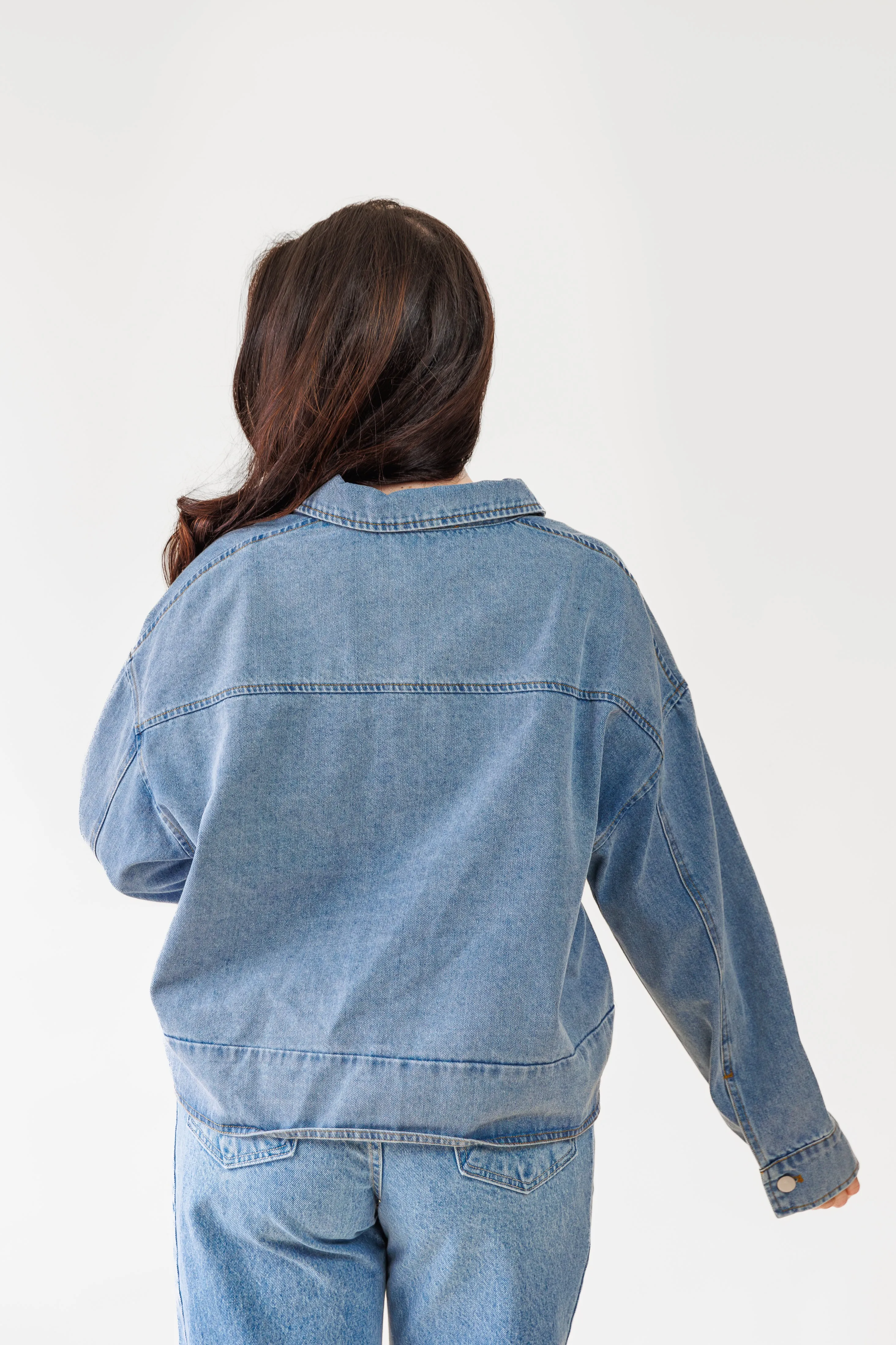 Quick Dry Technology ZipperedPockets MARLEIGH DENIM JACKET