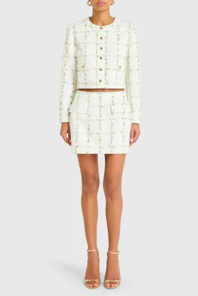 Maven Jacket in White Wrinkle Resistant Finish