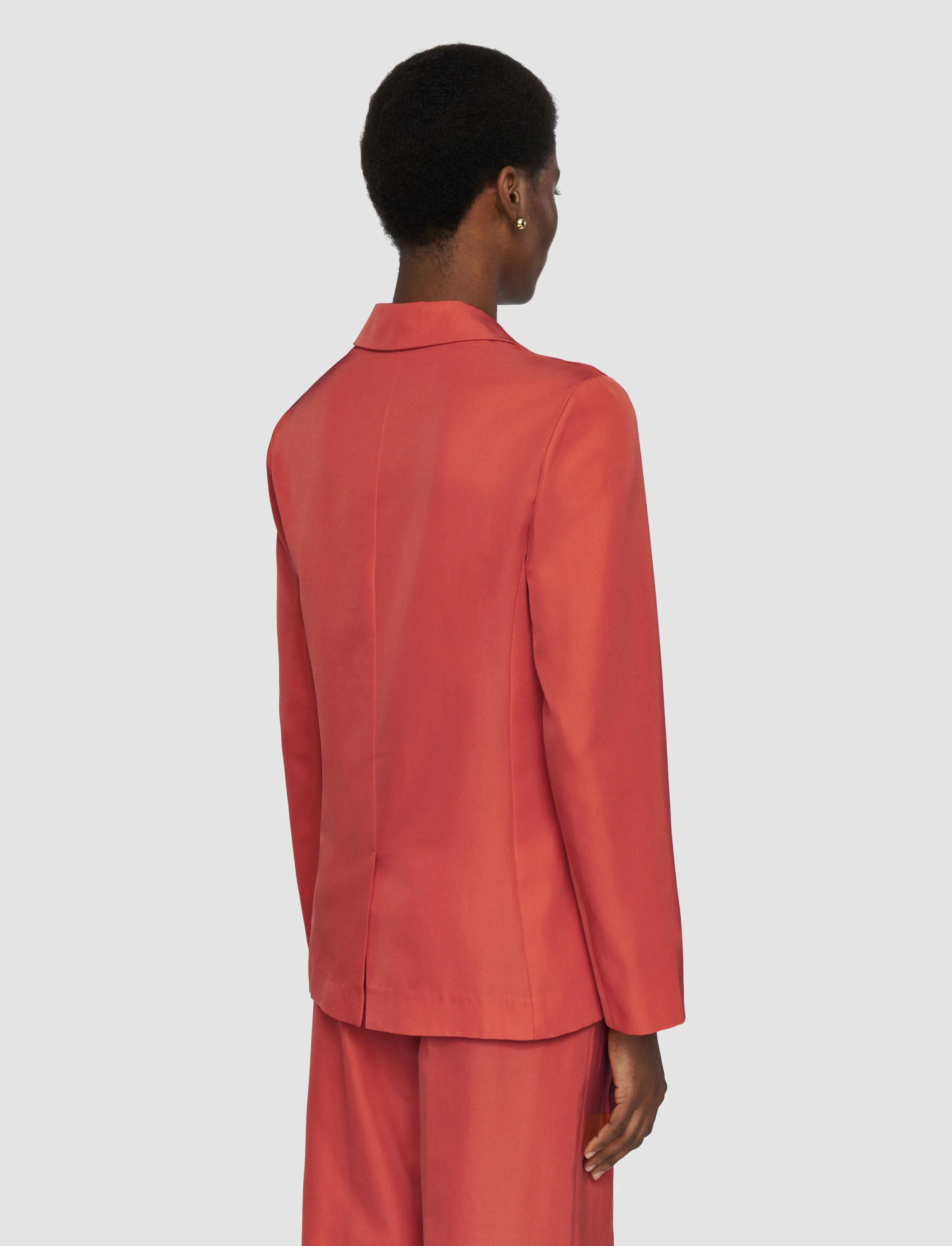 Mela Soft Cotton Silk Jacket vacation Double Layered Cuffs