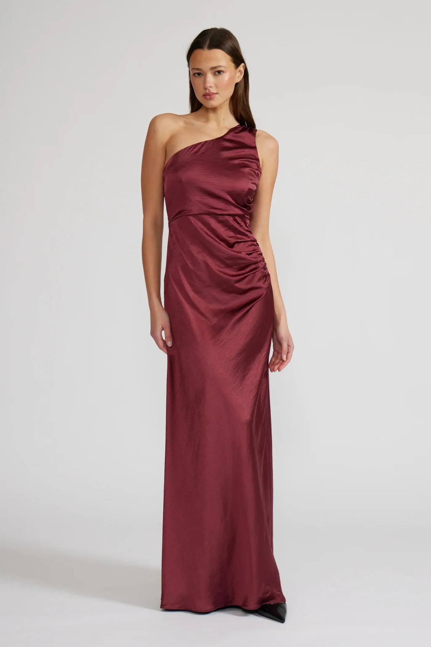 MILENA ONE SHOULDER DRESS Flow Sleeve