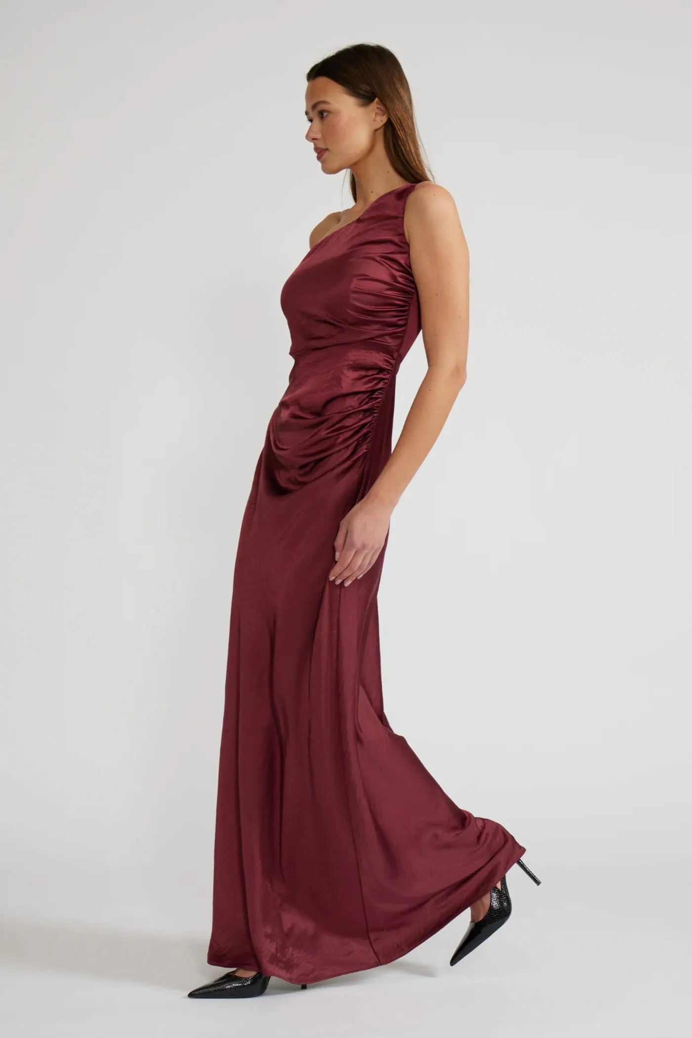 Subtle Glam MILENA ONE SHOULDER DRESS