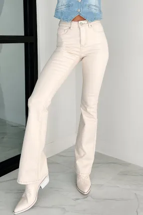 Minka High Rise Flare Indigo Reign Jeans (Khaki) Slim Family Style Daily Wear