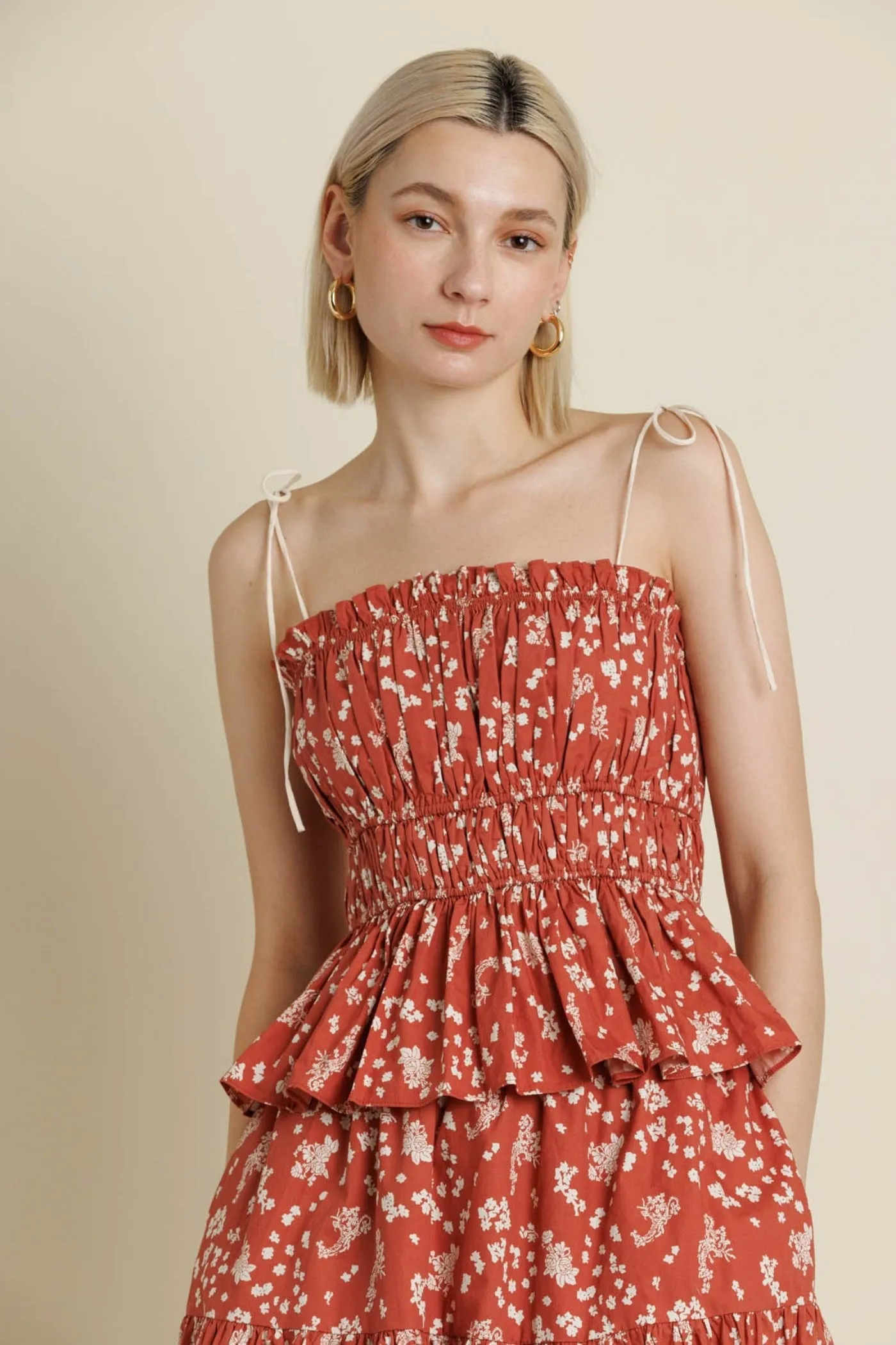 AMAYA FLORAL PRINTED TOP NonRestrictiveCut