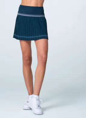 Water Resistant Active Performance Motion Pleated Skirt