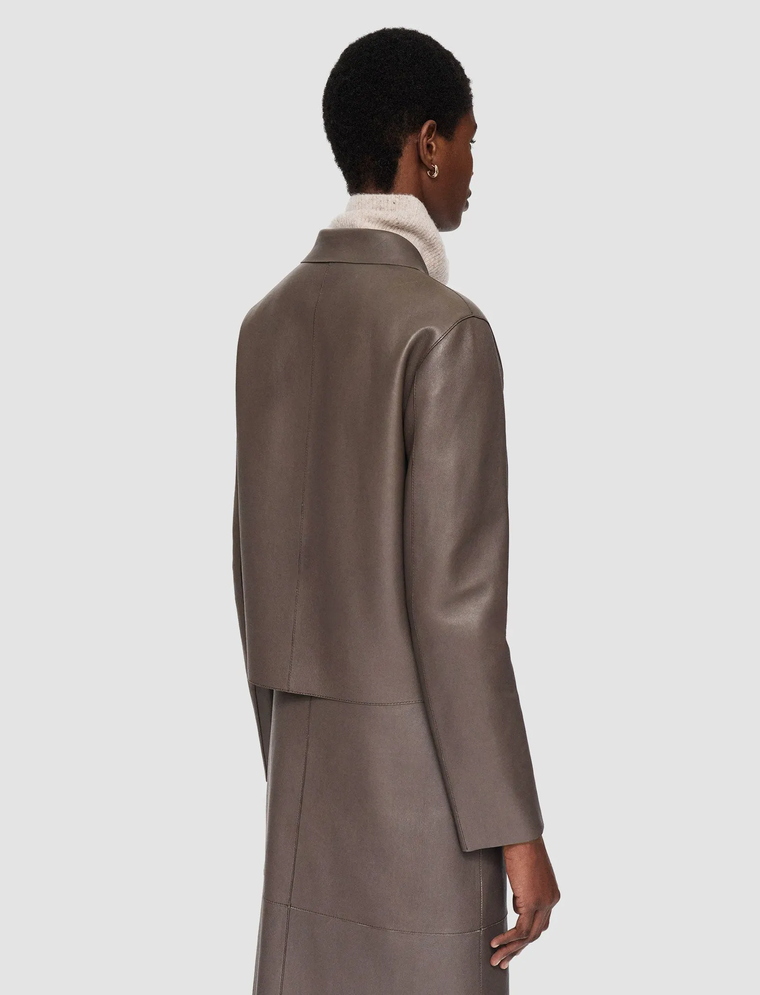 Bonded Leather Jose Jacket Weatherproof Zippers Magnet