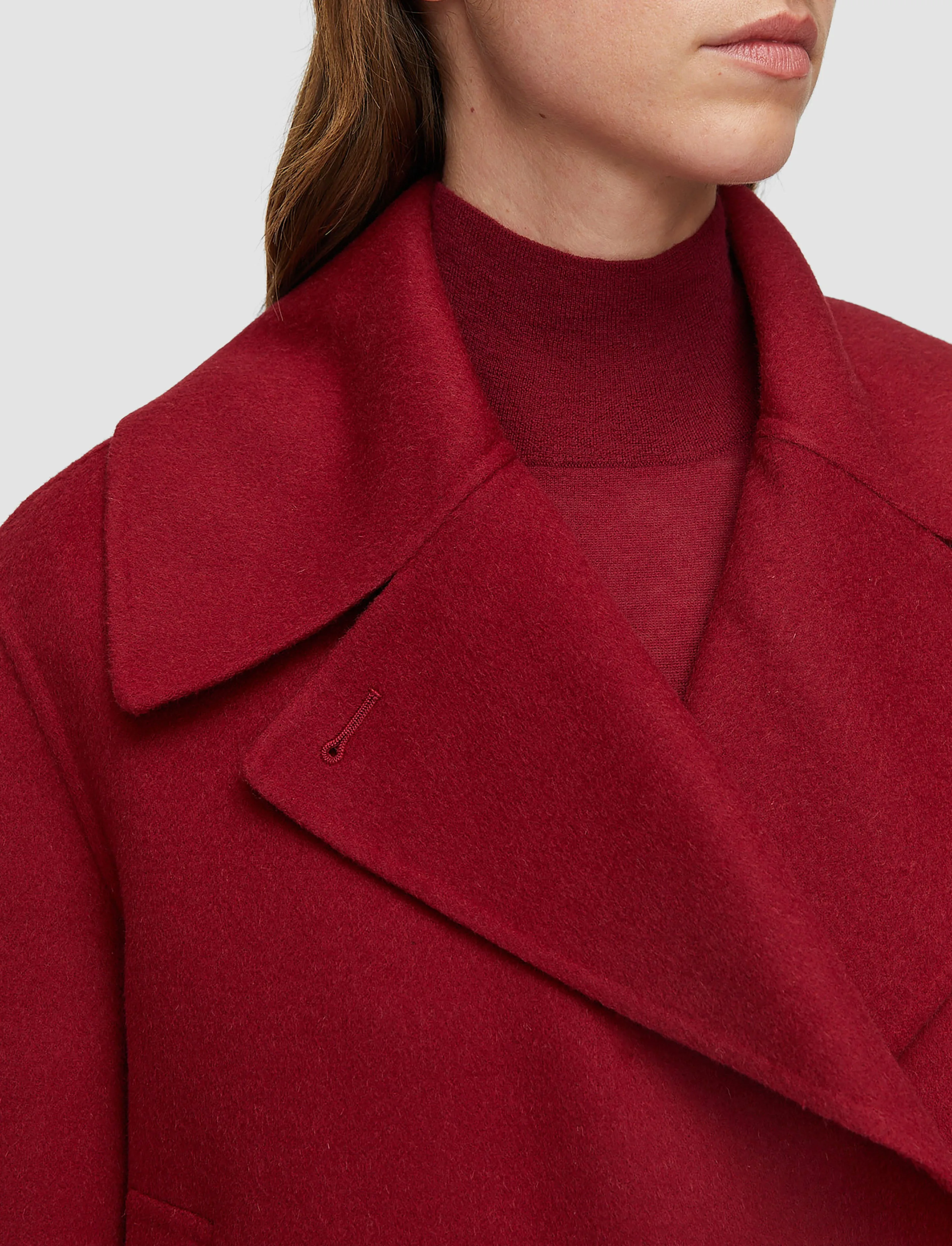 Classic Fit Adaptive Temperature Control Delano Double Face Cashmere Jacket