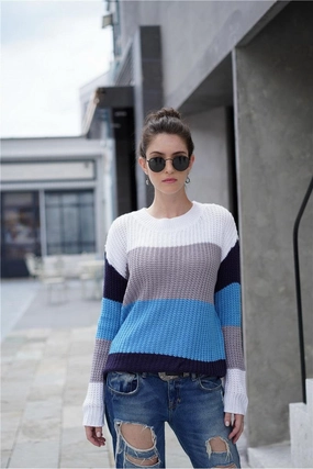 MULTI COLOR SWEATER Stay Cool Technology Breathable back panel