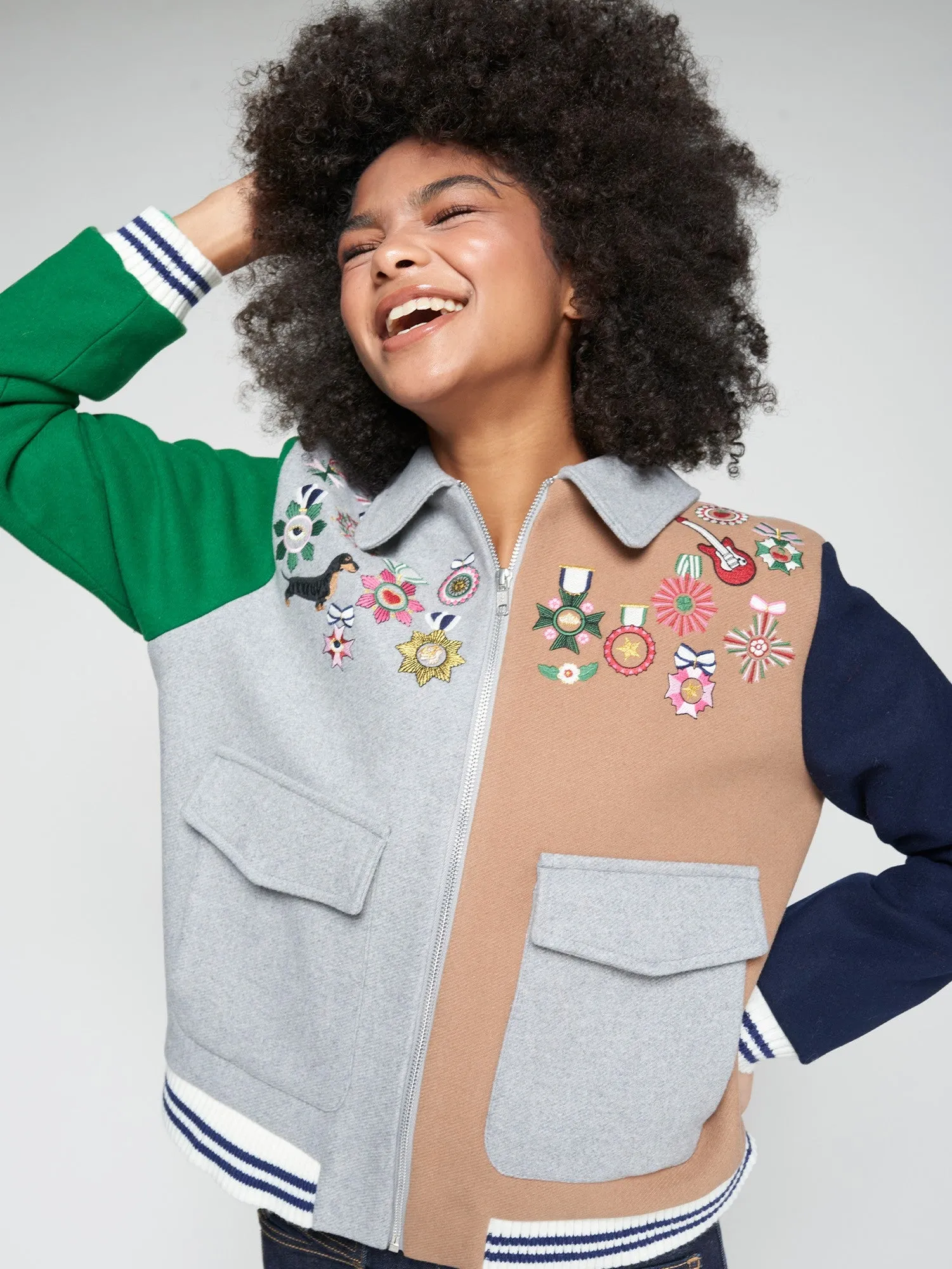 PATCH JACKET NonBulkyFit