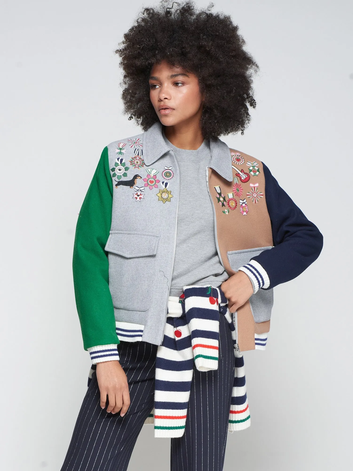 PATCH JACKET Temperature Regulating Fabric Weekend Look