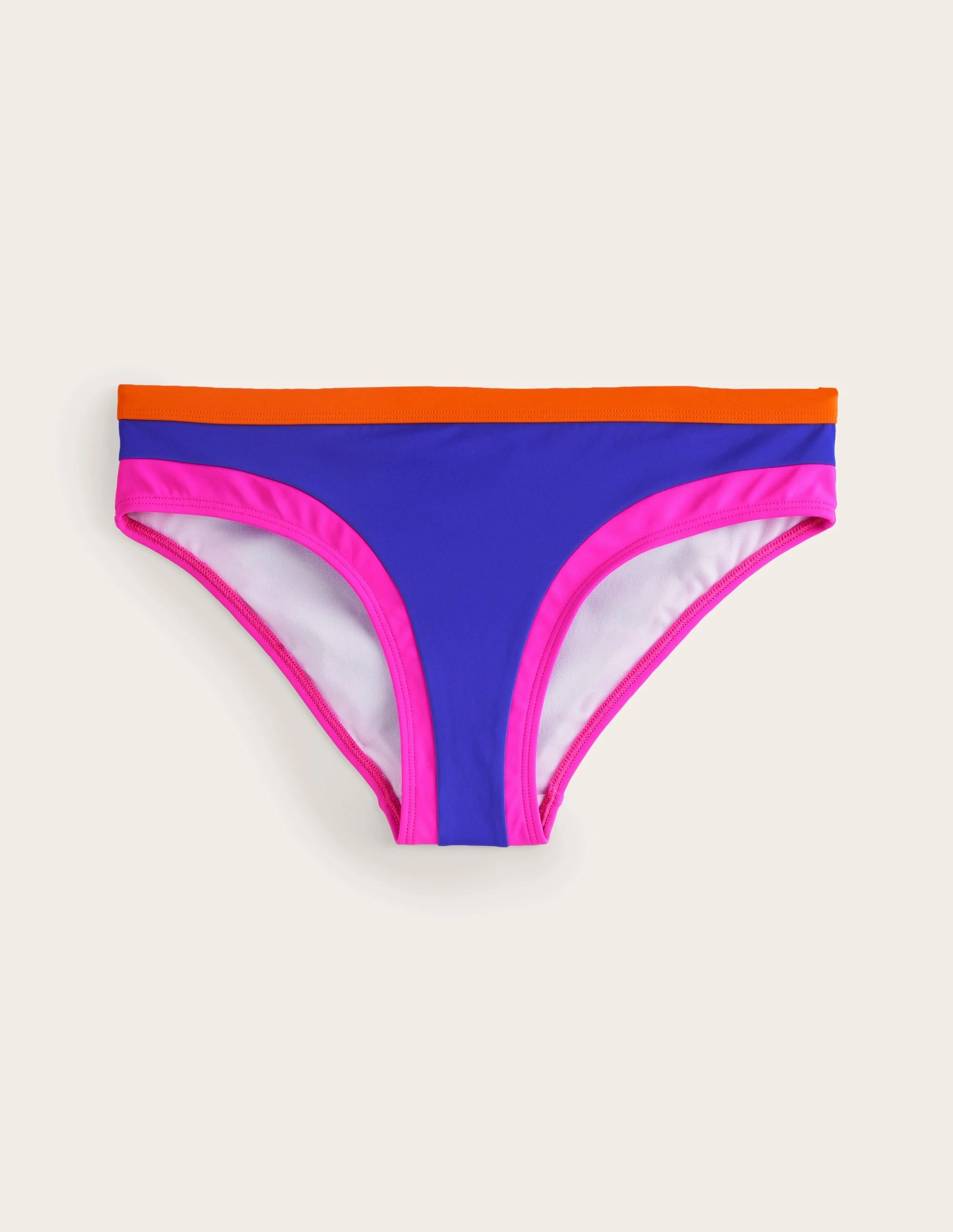 Santorini Bikini Bottoms-Blue/Pink Colourblock Sublimation Print Ready