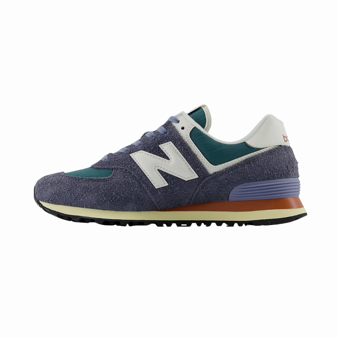 NEW BALANCE U574WBG 574 MN'S (Medium) Dark Artic Grey/Sea Salt Suede & Mesh Lifestyle Shoes
