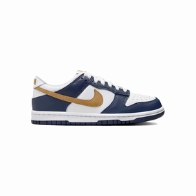 Nike Dunk Low Midnight Navy Wheat (GS)