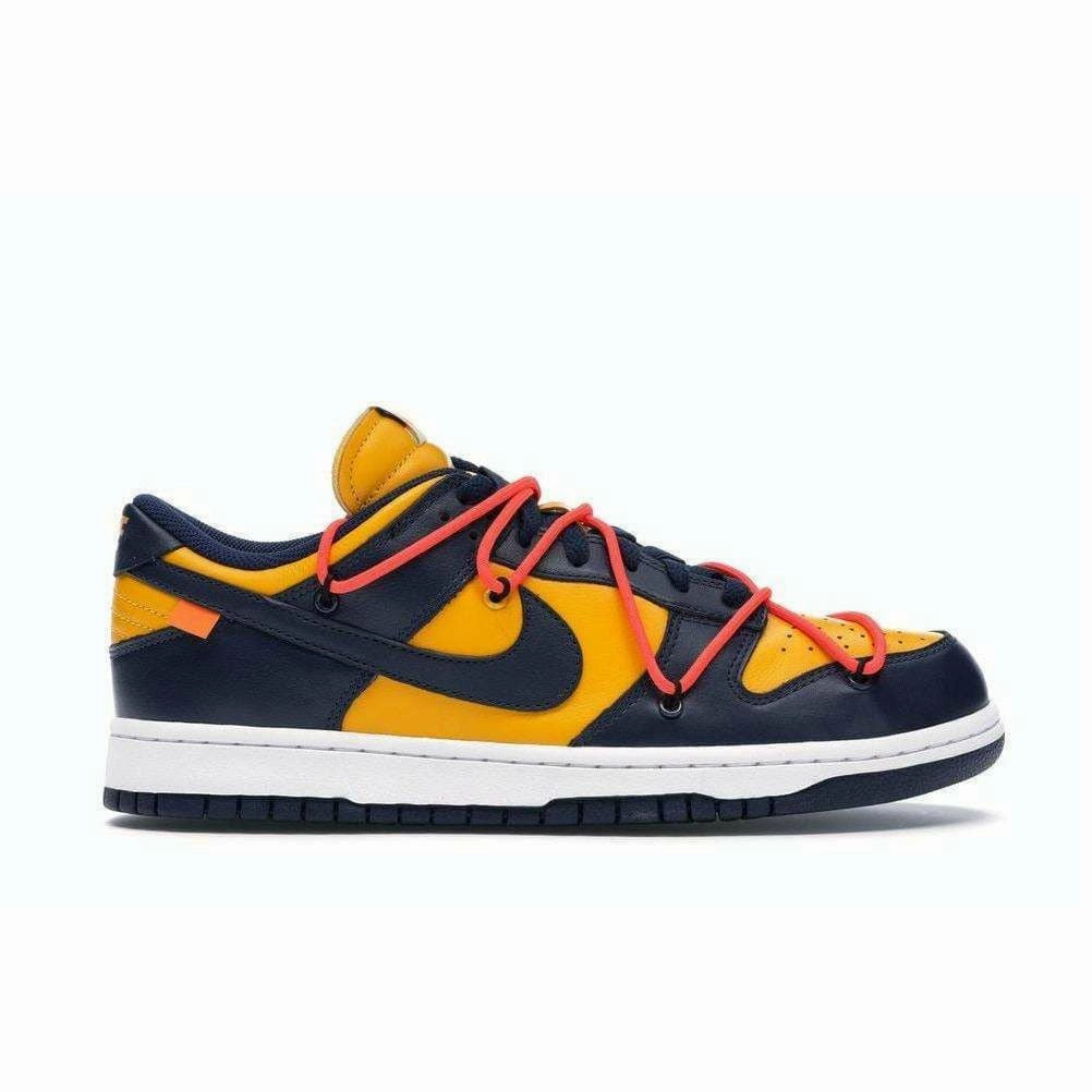 Nike Dunk Low Off-White University Gold Midnight Navy