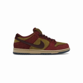 Nike SB Dunk Low Dark Team Red Olive Flak