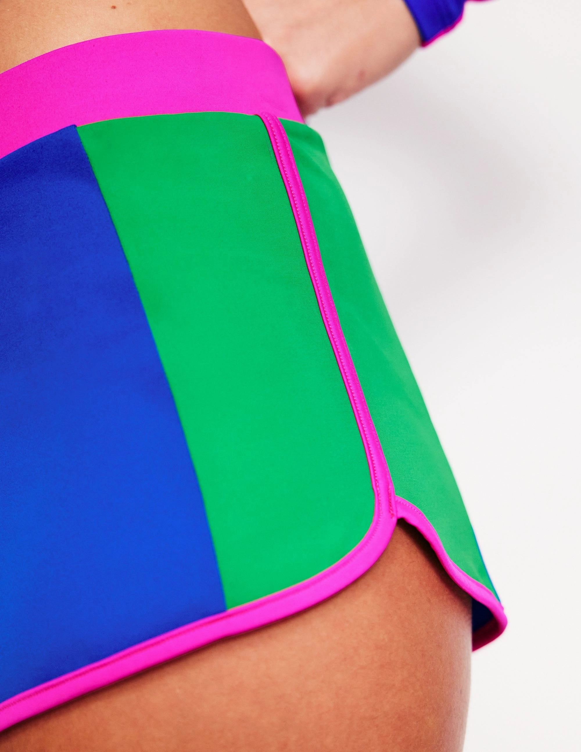 Saltwater Resilient Swim Shorts-Colbolt Blue