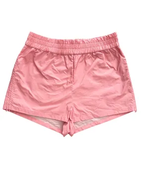 Microfiber Blend Fabric High Elasticity Blend Pinch Shorts  PINK