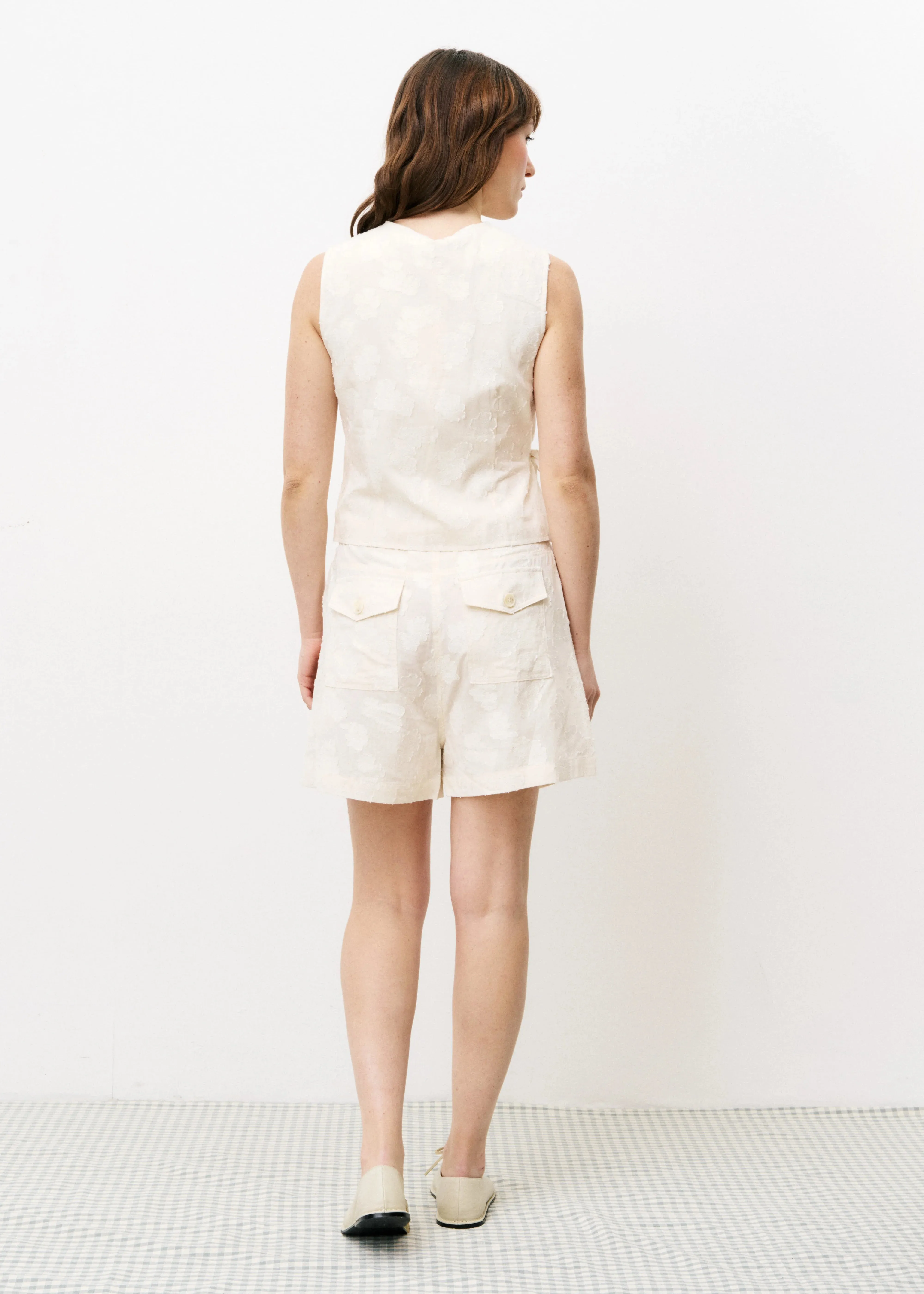 CHEMZI WRAP VEST TOP SustainableBlend