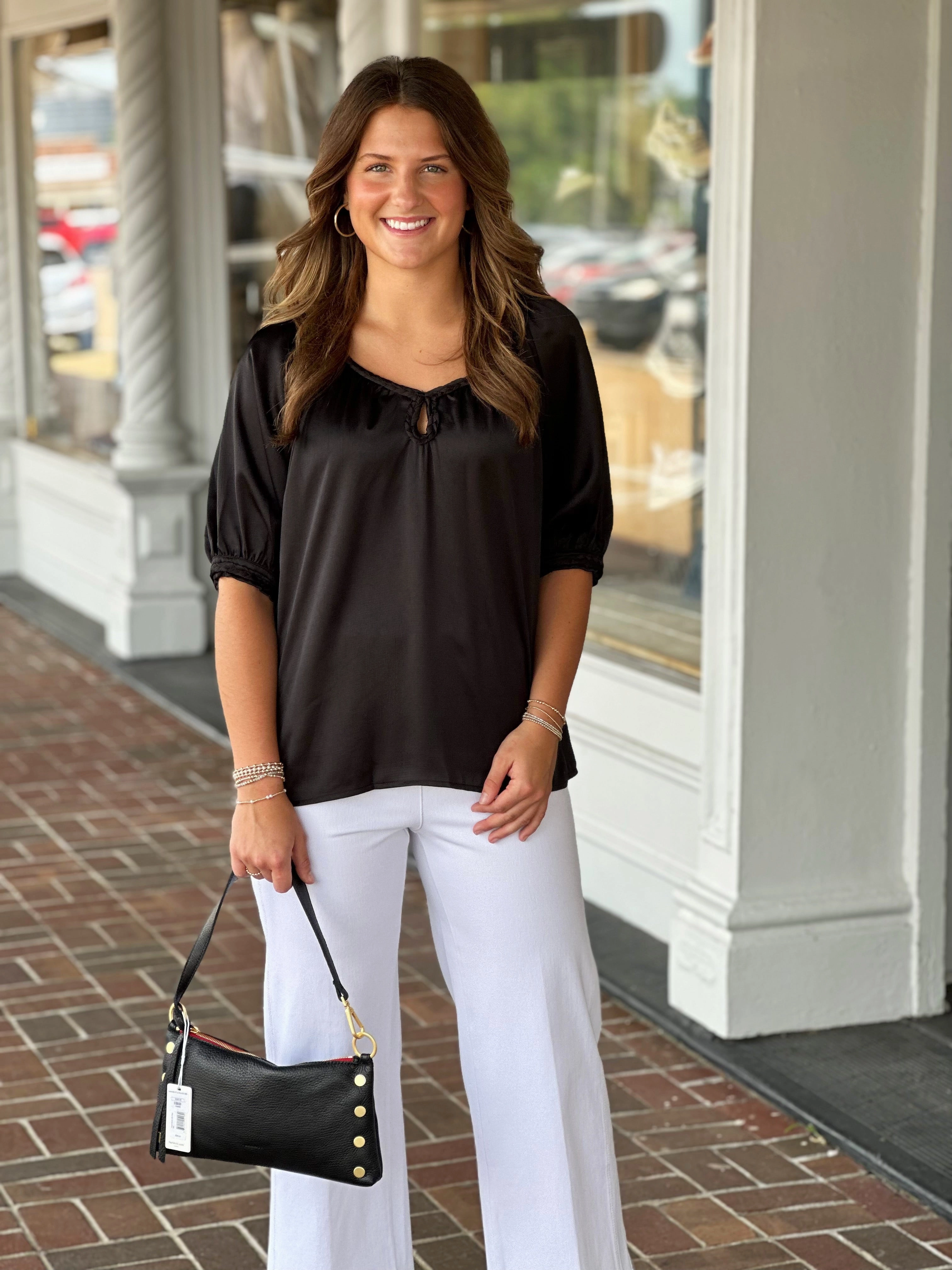 Activewear Top On The Move Black Top