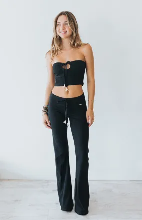 Luxe Look Onyx Flare Pants