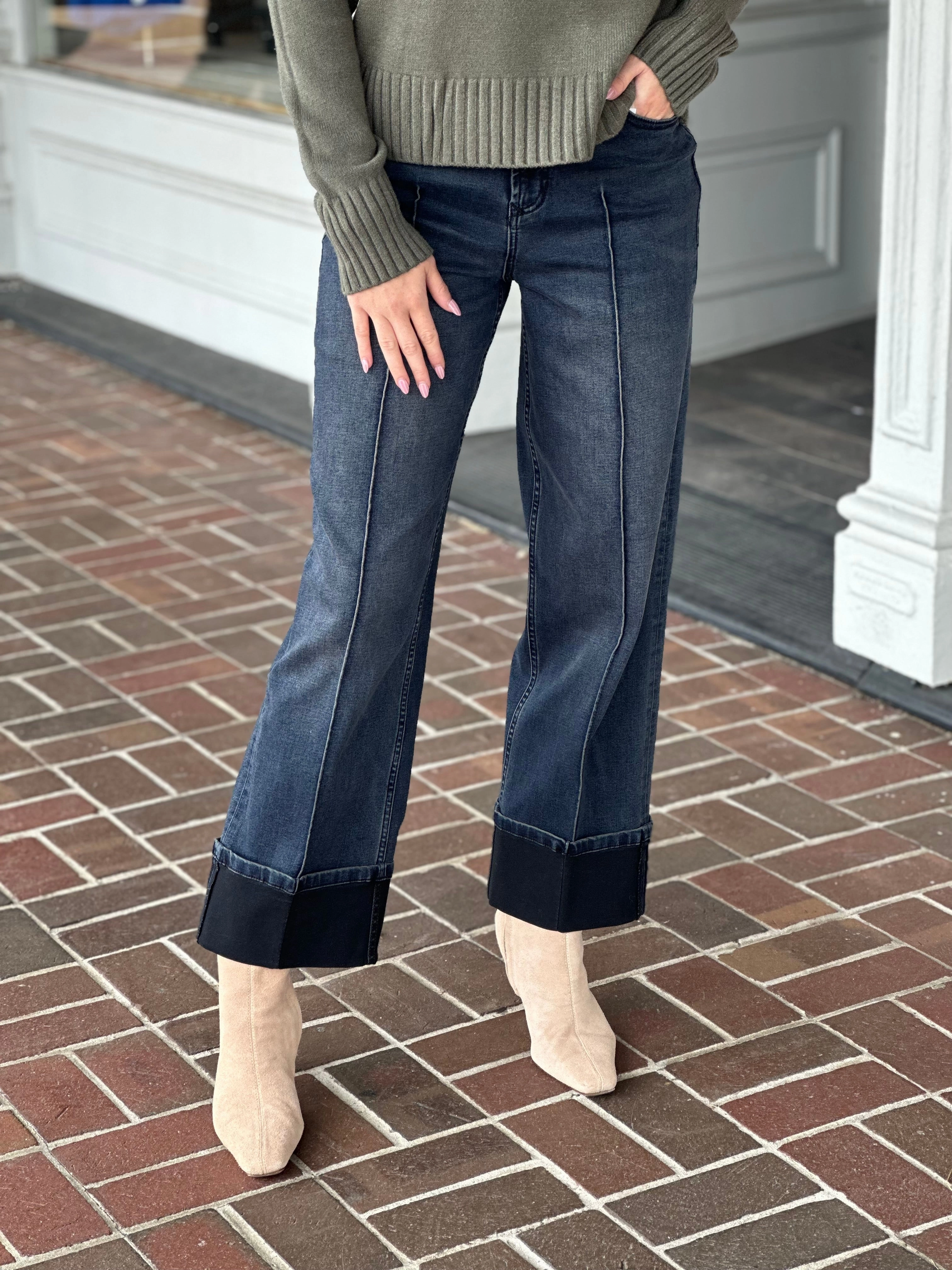 Dear John Holly Straight Leg Jeans in Callaway Reinforced Stitching AntiPillingSurface