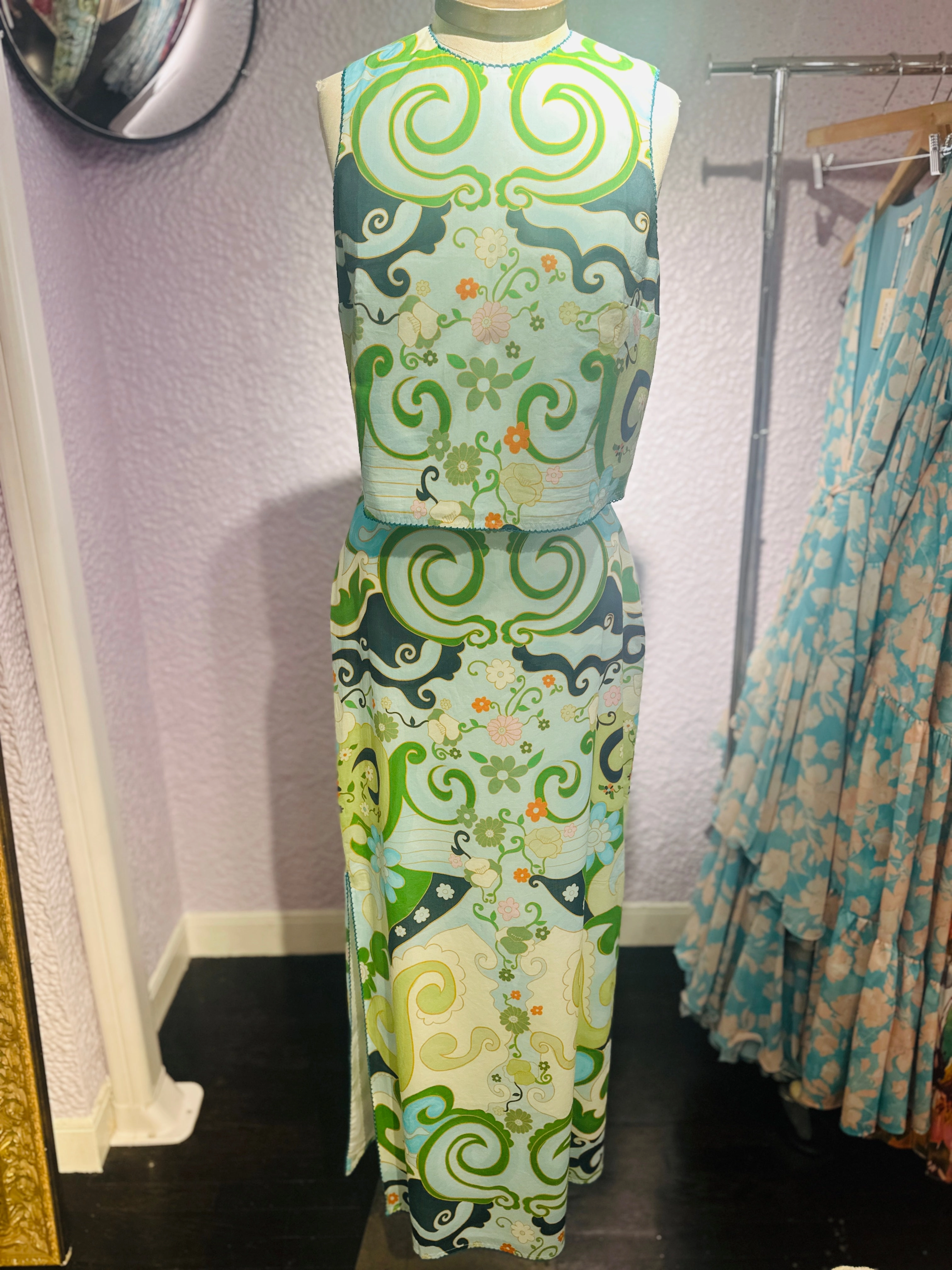 Eco Friendly Dye Process Pasca Top in Anona