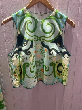 Easy Style Temperature Regulating Textile Pasca Top in Anona