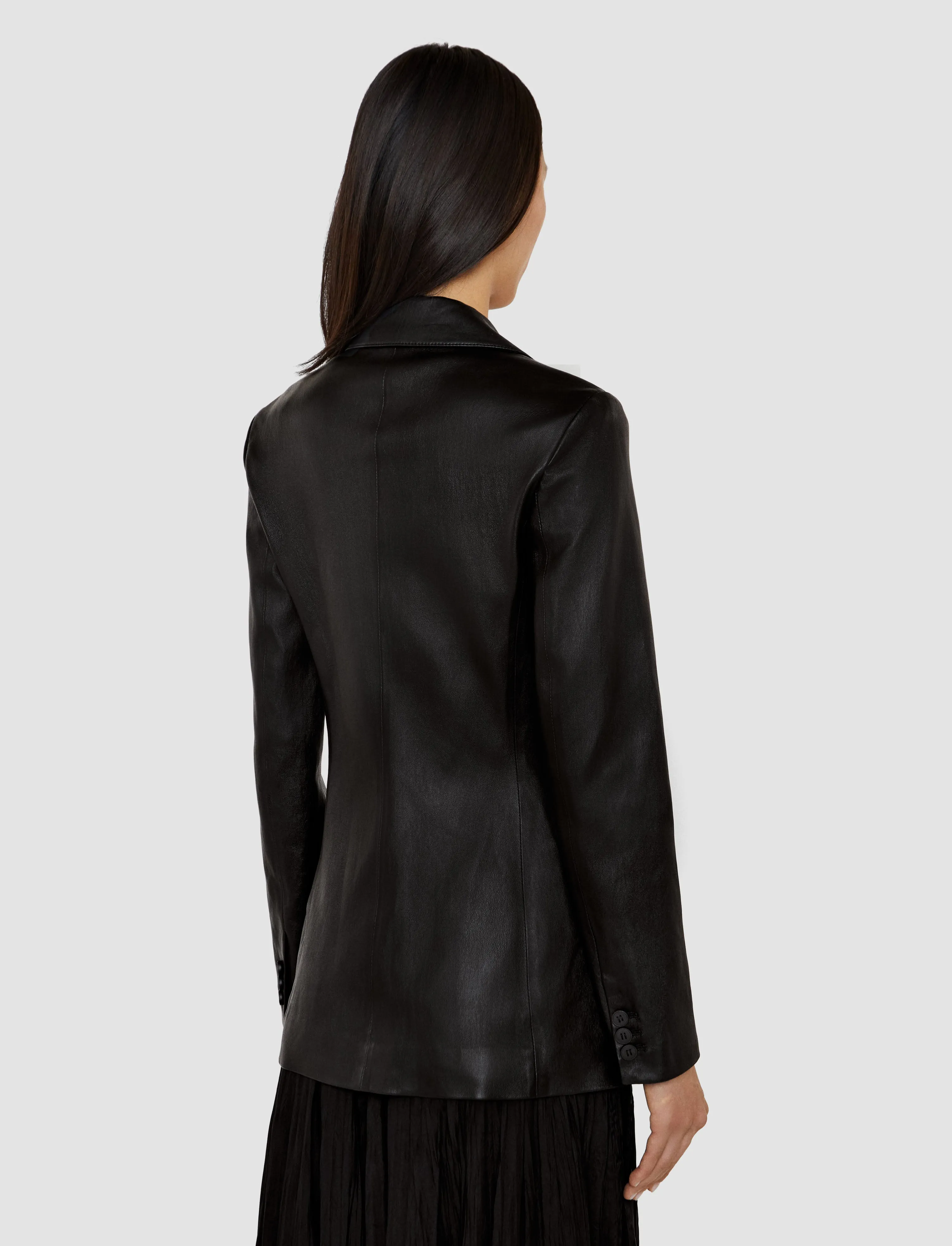 Planner Lose Pascal Leather Stretch Jacket