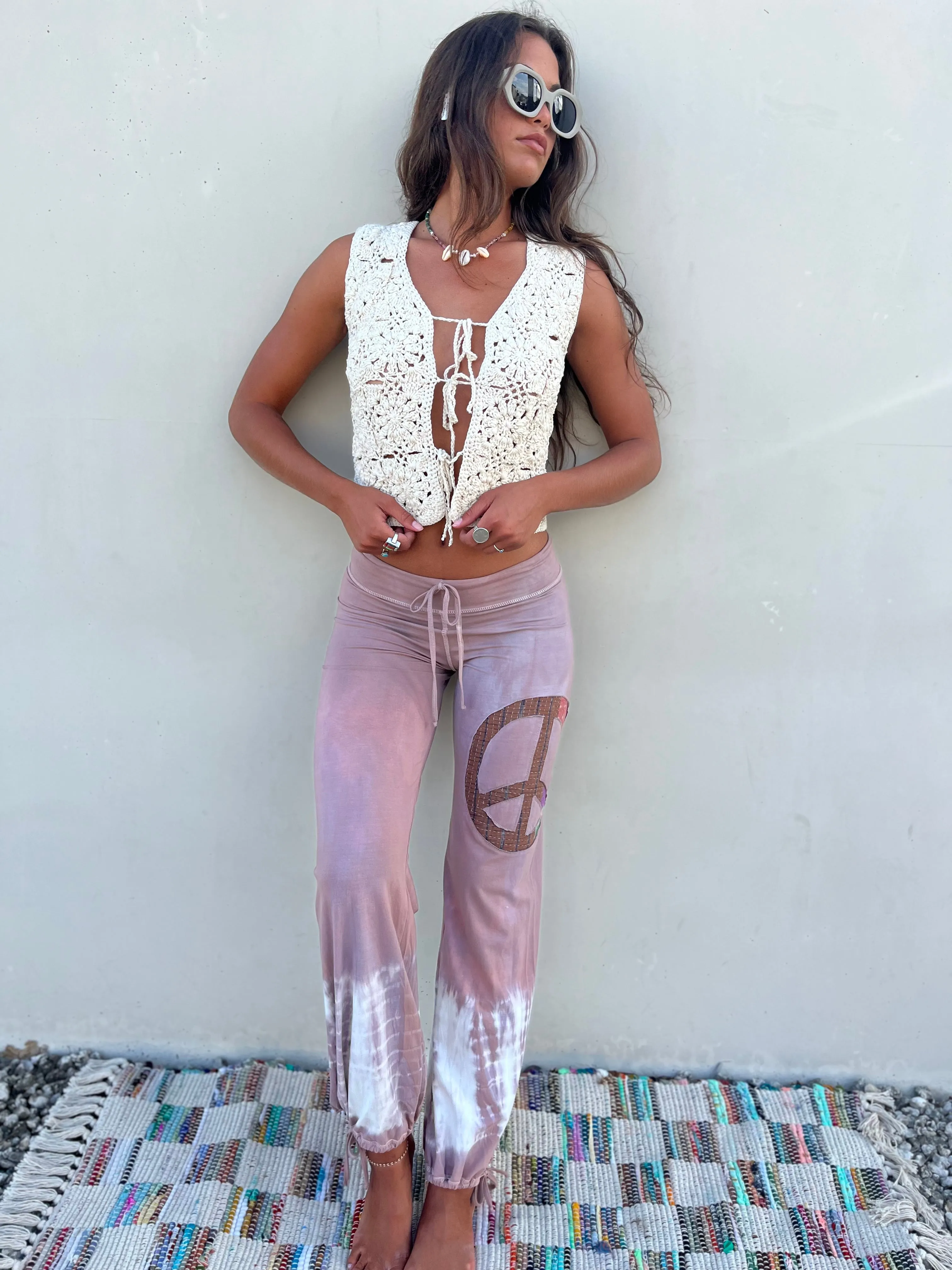 Feminine Fit Peace Pants