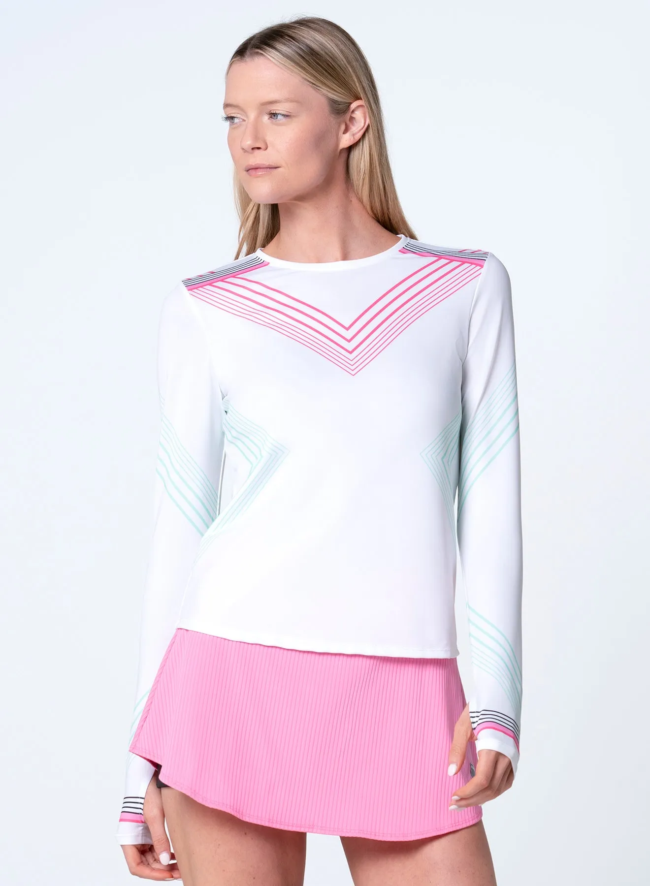 Pique Long Sleeve MoistureControl