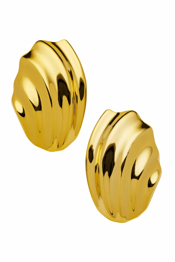 Celina Earrings Classic Layer Asymmetric-Neck