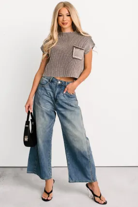 Total Comfort Circular Knit Construction Frank High Rise Signature 8 Barrel Jeans (Medium)