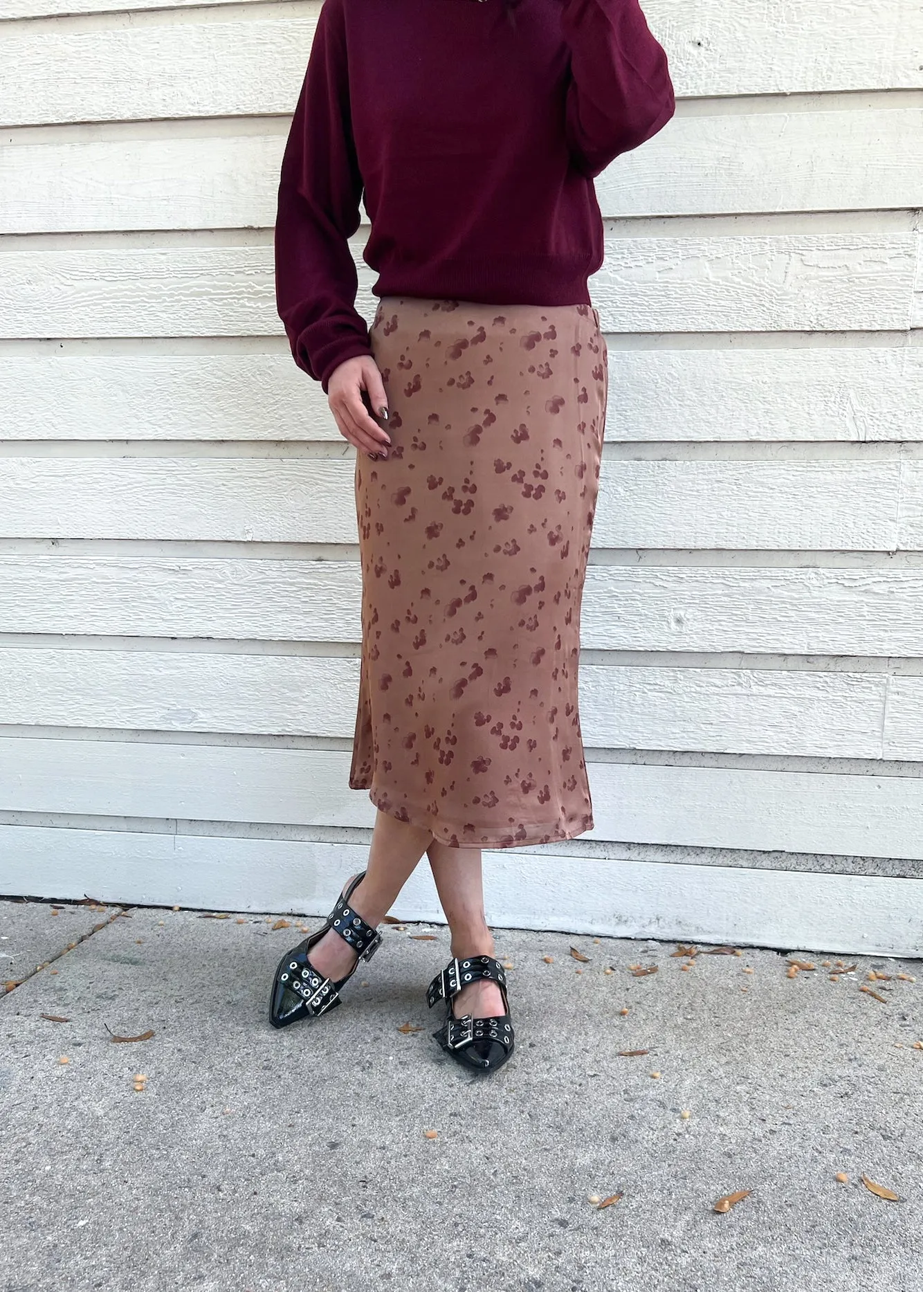 QUINN MIDI SKIRT Business Meeting Modern Luxe