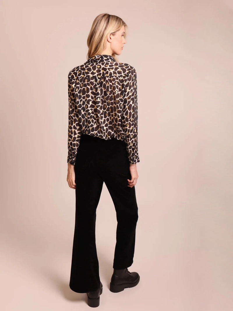 Peek Shirt in White Biodegradable material Simple Dress