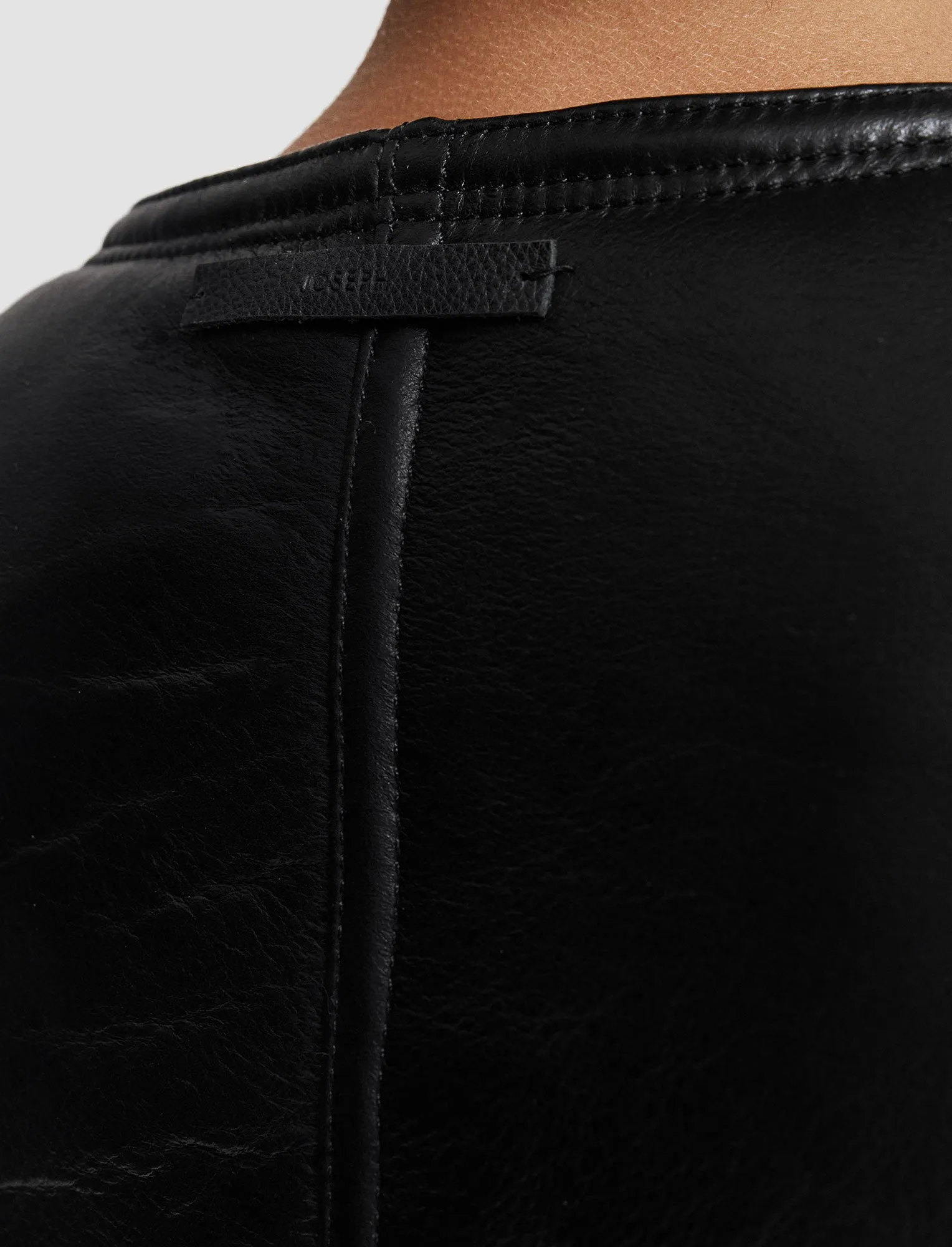 Calendar Secure Closures Maurice Embossed Shearling Jacket