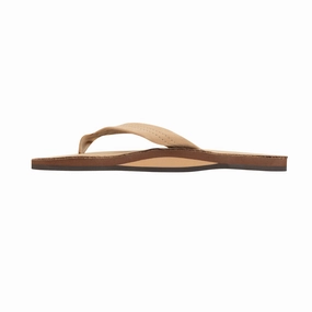 RAINBOW 301ALTS0M/SRBR SINGLE LAYER PREMIER MN'S (Medium) Sierra Brown Leather Strap Sandals