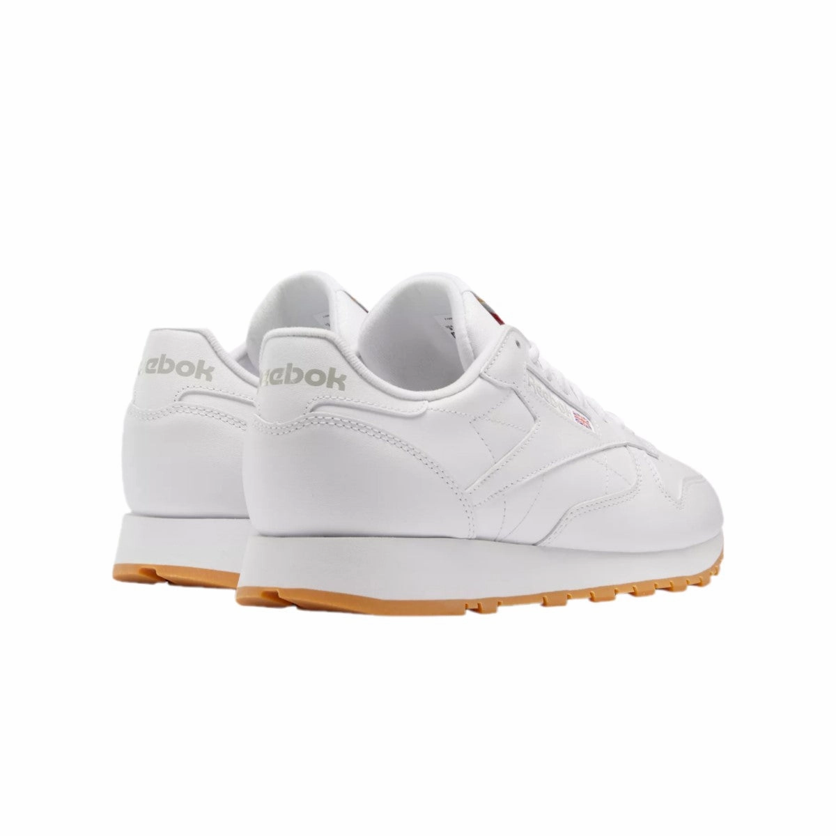 REEBOK GY0952 (100008491) CLASSIC LEATHER MN'S (Medium) White/Grey/Gum Leather Lifestyle Shoes