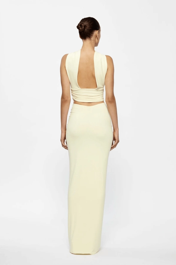 Light Coral Cassidy Top Lemon