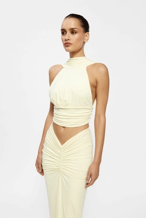 Chic Energy Cassidy Top Lemon