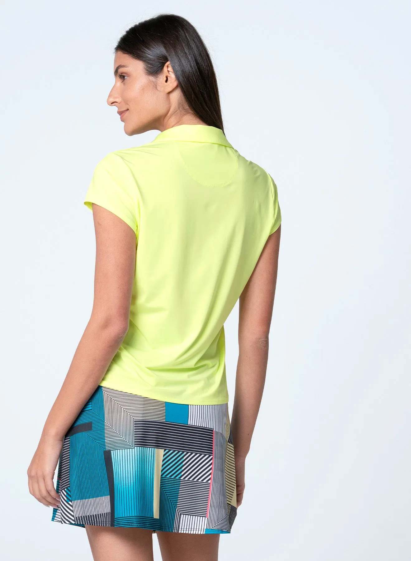 Day Club Short Sleeve Anti Static Treatment VNeckline