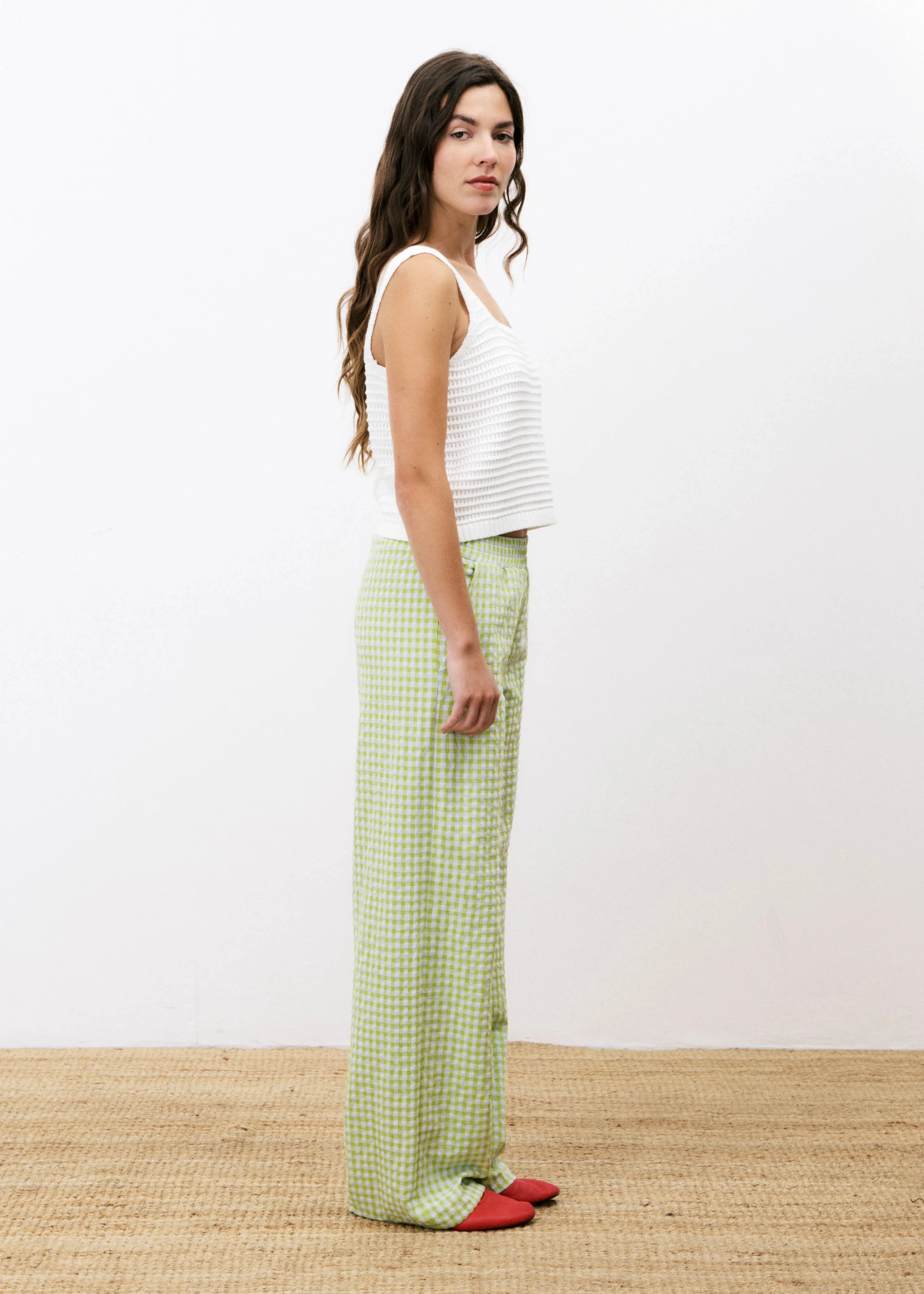 Ventilated Back Panel CELUTA KNIT SLEEVELESS TOP