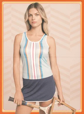Retro Chic Tank MoistureWickingMaterial