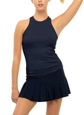 HiddenVentilationPockets Layered Neckline Details One Love Rib Tank