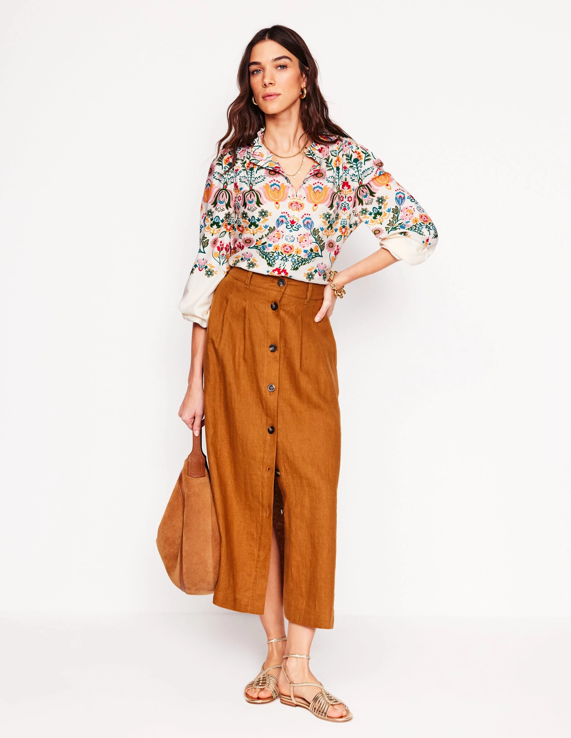 Ruffle Collar Blouse-Ivory, Tulip Fusion Sport Hoodie Warm Layer