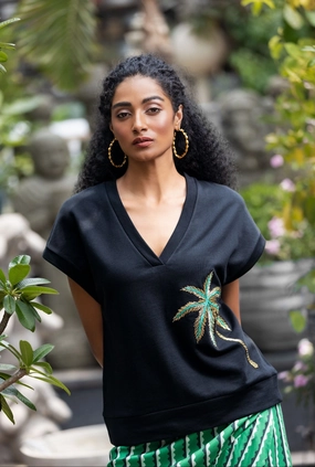 PreShrunk Fabric Ruth Vest in Black