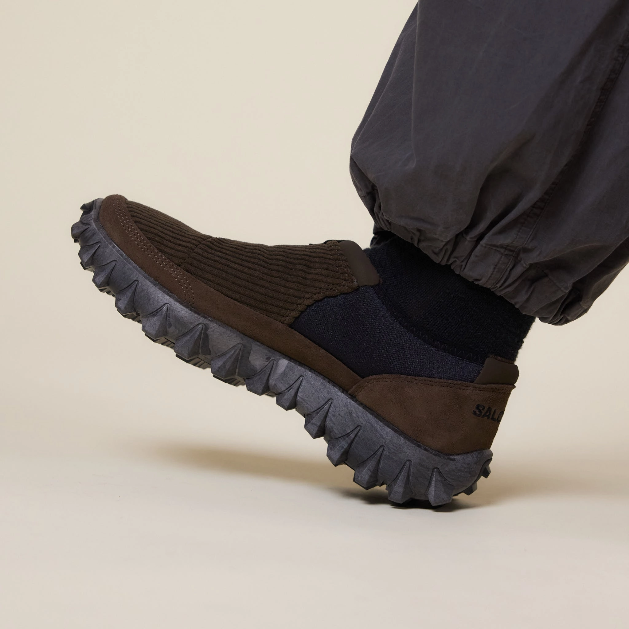 Salomon - Snowclog Corduroy - Delicioso / Black / Black